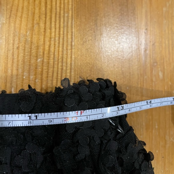 Zara high low contrast ruffle skirt - Picture 5 of 5